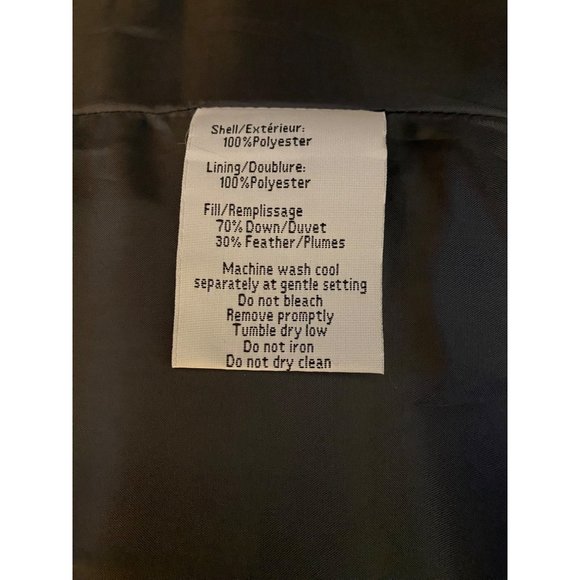 North End Goose Down Puffer Vest Women XL‎ Navy Full Zip Warm Outdoor Branded - Picture 6 of 16